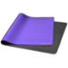 Desk Mat with Stitched Trim - 15.75 x 31.5 (Royal Purple)