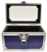 Falcon Series 10 Slab Box - Clear Top - Blue