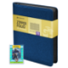 9 Pocket Zipper Folio for Sentry Card Holders - Blue Denim