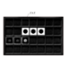 Horizontal 2x2 Display Tray (28 Slots) Black