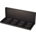 Four Slab Black Chipboard Certified Coin Gift Box