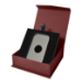 1 Oz Silver Bar Capsule Box with Magnetic Lid and Stand Insert