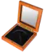 Guardhouse 5x5 Glass-top Wood Display Box - Holds Y Sized Capsule