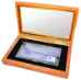 Guardhouse Glass-Top Box for Modern Currency Holder