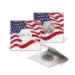 2x2 Paper Coin Holders for Cent / Nickel - American Flag