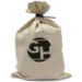 Printed 10 oz Canvas Money Bag - 14 x 24 (MOQ 100)