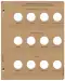 Statehood Quarters 2009 D.C. and U.S. Territories Vol 3. P&D, with S proof