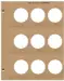 Silver Rounds 39mm, 45 ports