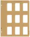Silver Bars, vertical 45 ports