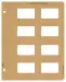 Silver Bars, horizontal 40 ports