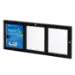 3 Card Magnetic Card Holder - Black Borders