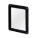 1 Card Screw Card Holder 35pt - Black Border