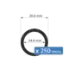 24mm Evocore Bulk Pack Foam Rings - 250 Pack