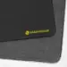 Desk Mat with Stitched Trim - 14 x 24 (Black)