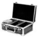 Falcon Series 36 Slab Box - Front Handle  - Diamond Pattern / Black