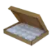 Half Dollar 30.6mm Direct-Fit EvoCore coin holders - (M dia Ring Fit) / 50 per box.