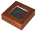 Guardhouse Glass-top Wood Display Box - Holds Large Sized Capsule