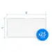 4 x 4 Coin Flip - Unplasticized 25 Pack