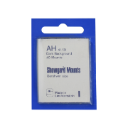 41x31mm Showgard Mounts - Pre-cut Singles (Black)