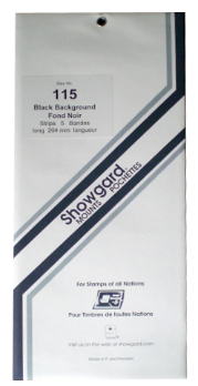 115 Showgard Strips Accomodation Range 264mm (Black)