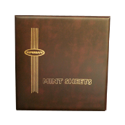 MA1 - Deluxe Mint Sheet Album, 100 Sheets (Red)