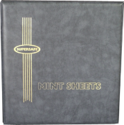 MA1 - Deluxe Mint Sheet Album, 100 Sheets (Grey)