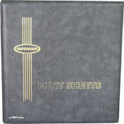 Deluxe Mint Sheet Binder Only (Grey)