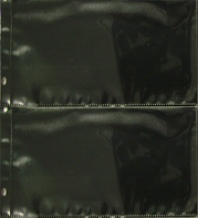 Two Pocket U.S. Cover Album Page, Horizontal - 12 pack