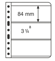 3 Pocket VARIO Sheets, Clear - VARIO3C