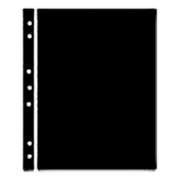 Hagner Stock Sheets 8 Row Black One Sided