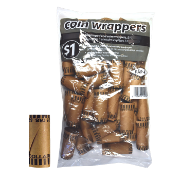 36 Preformed Small Dollar Coin Wrappers