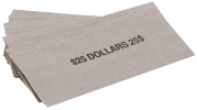 Flat Small Dollar Coin Wrappers