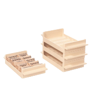 Half Dollar Interlocking Coin Roll Trays