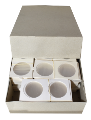 Paper 2.5x2.5 - Bulk Crown Size (500/box)