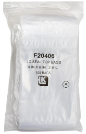 Zip Lock Bag - 4x6 (2 Mil)