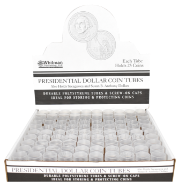 Round Coin Tube-Presidential, 100/box