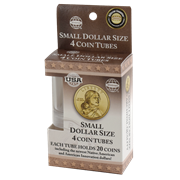 4 Round Coin Tube - Small Dollar
