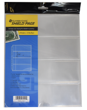 Guardhouse Shield 4 Pocket Archival (10 pack) Polypropylene Pages
