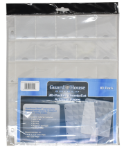 Guardhouse Shield Thumb Cut 30 Pocket (10 pack) Polypropylene Pages