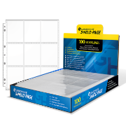 Guardhouse Shield 9 Pocket (100 pack) Polypropylene Pages