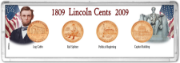 Sold Individual EM Snap-Tite Set 4 Hole Lincoln Cent