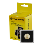 1/2 Oz American Gold Eagle 2x2 Tetra Snaplock Coin Holder - 10 per pack