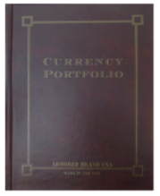 Currency Portfolio- Burgundy