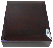 Oversized NGC Slab Box with Dome Lid and Piano Finish