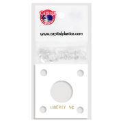 Capital Plastics 144 Coin Holder - Liberty Nickel
