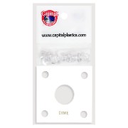 Capital Plastics 144 Coin Holder - Dime