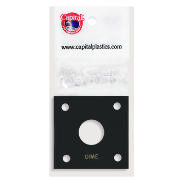 Capital Plastics 144 Coin Holder - Dime