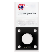 Capital Plastics 144 Coin Holder - Quarter