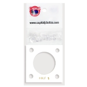 Capital Plastics 144 Coin Holder - Half Dollar
