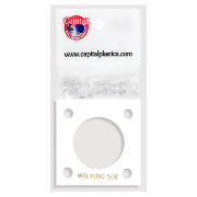 Capital Plastics 144 Coin Holder - Walking Half Dollar